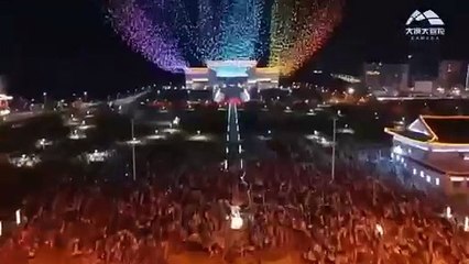 Le spectacle de drones le plus incroyable au monde