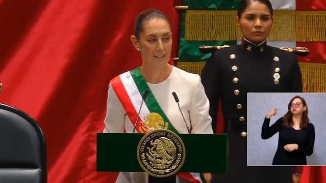 Claudia Sheinbaum dedica a las mujeres su primer discurso como Presidenta de México: No llego sola, llegamos todas
