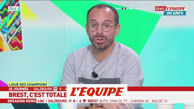 Brest étrille Salzbourg - Foot - C1