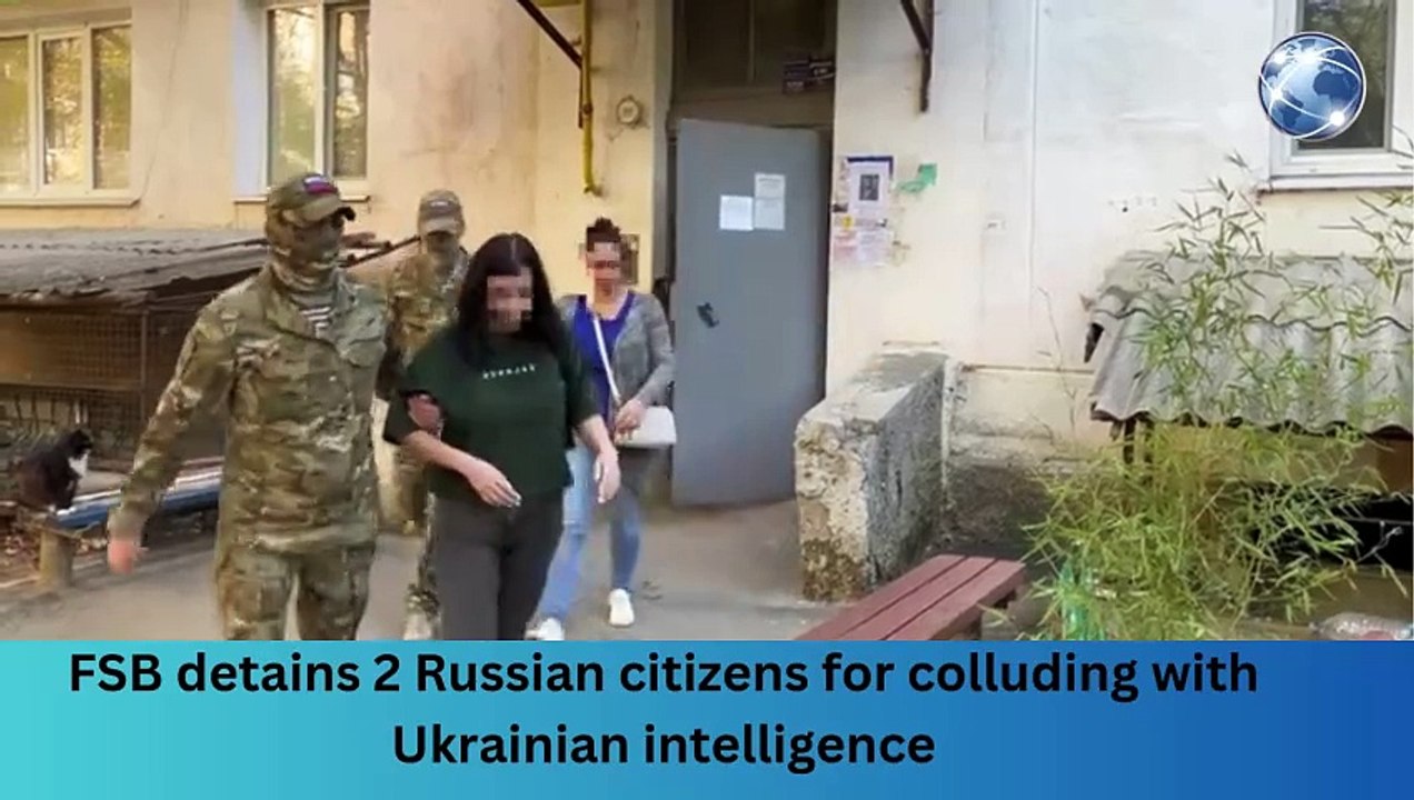 FSB detains 2 Russian citizens for colluding with Ukrainian intelligence ’#breakingnews #worldnews #news