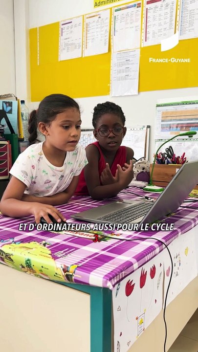 [GUYANE]Maximilien-Saba à Kourou est la première école 100% numérique de Guyane