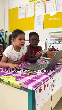 [GUYANE]Maximilien-Saba à Kourou est la première école 100% numérique de Guyane