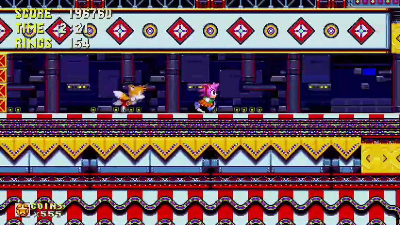 (Sonic Origins Plus) Sonic the Hedgehog 3 & Knuckles Amy and Tails playthrough 2