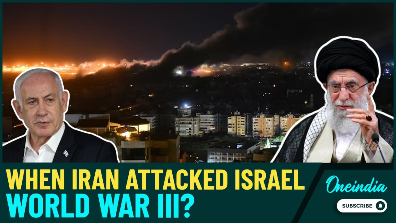 Iran's Strike on Israel Caught on Camera: 100+Ballistic Missile Rain over Israel |World War 3 Begins