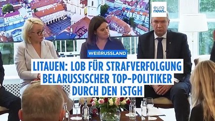 Litauen beantragt internationale Ermittlungen gegen Lukaschenko