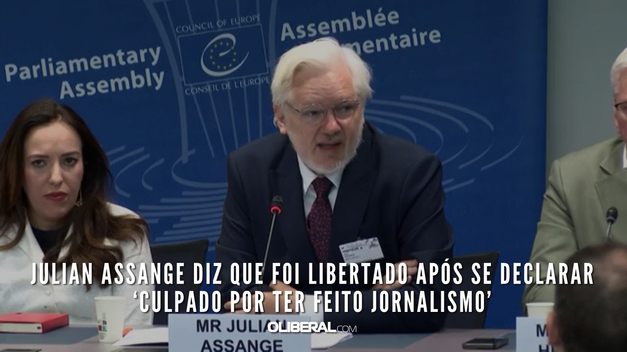 Julian Assange diz que foi libertado após se declarar ‘culpado por ter feito jornalismo’