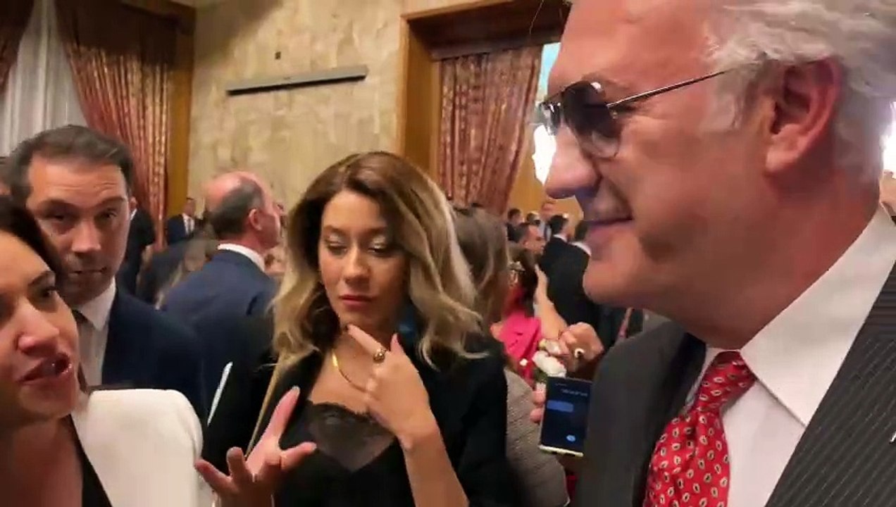 Tamer Karadağ, TBMM resepsiyonunda
