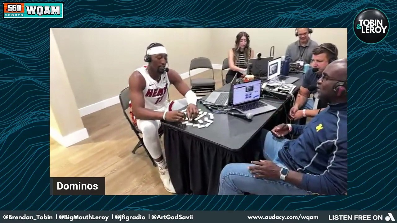 Dominoes Showdown: Bam Adebayo vs. Leroy Hoard