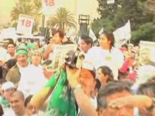 Toma de protesta de brigadistas defensores del petróleo