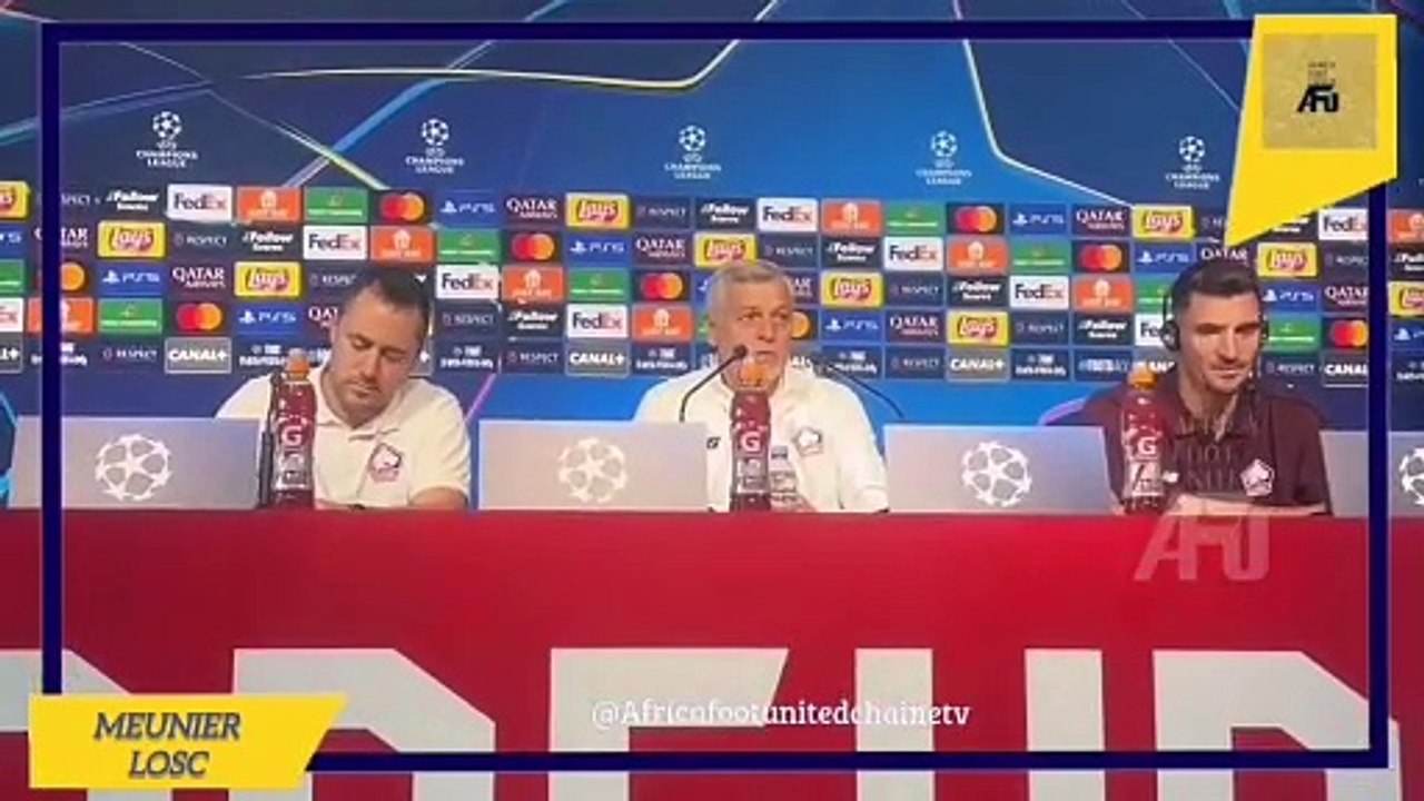 #LDCUEFA  #LOSC  #REALMADRID ⚪️ T. Meunier  : " Depuis des années, le Real Madrid ne se résume pas à un ou deux joueurs. Ce n’est pas seulement 11 joueurs, mais 18 ou 25. Vinicius, Mbappé, Carvajal