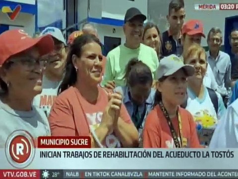 Mérida | Familias del mcpio. Sucre son beneficiadas con la rehabilitación del acueducto La Tostós