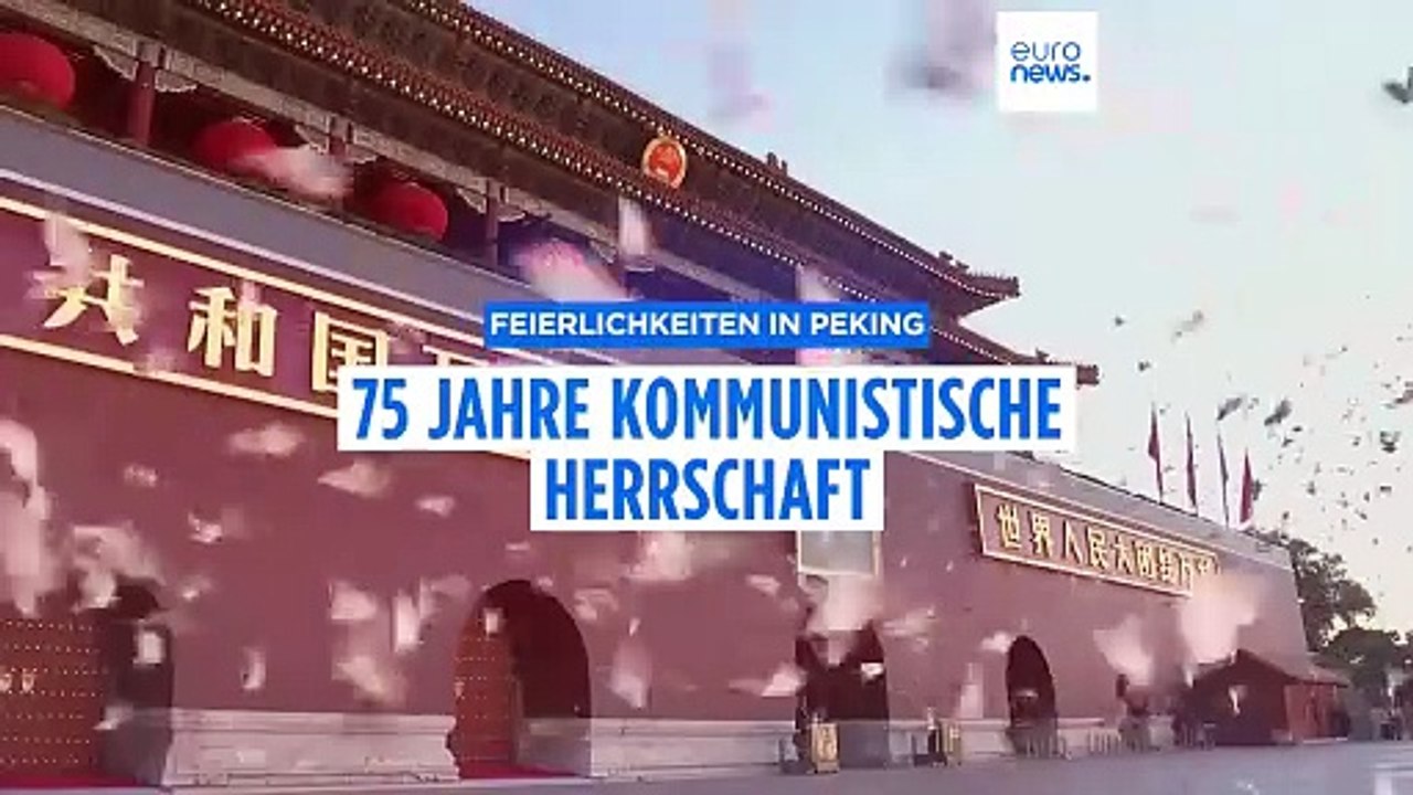 China feiert 75 Jahre kommunistische Herrschaft