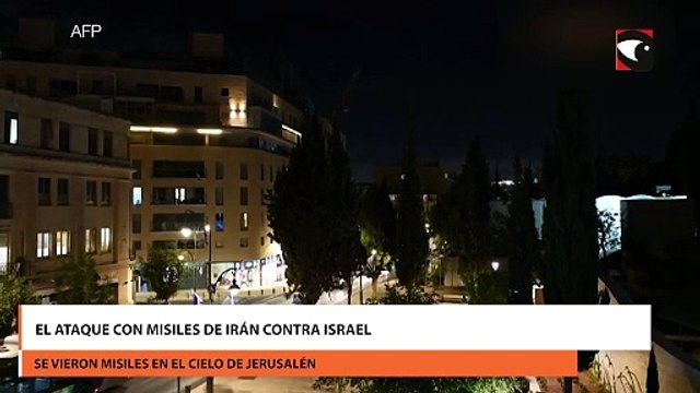 El ataque con misiles de Irán contra Israel