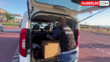 Ayvalık'ta Uyuşturucu Operasyonu: 4 Gözaltı