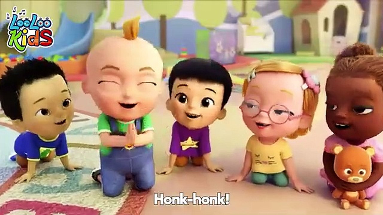 The Rescue Vehicles Song for Kids Official Video Ambulance Police Car Fire Truck LooLoo KidsSD