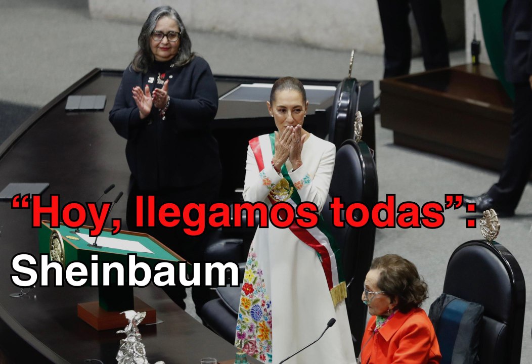 Destaca Sheinbaum lucha de las mujeres invisibilizadas y que hoy se hacen visibles