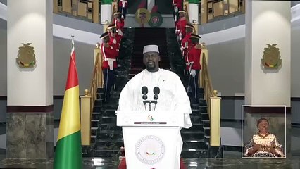 2 octobre 2024 : discours du Président Mamadi Doumbouya