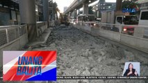 Trapiko sa bahagi ng R. Magsaysay Blvd. sa Sta. Mesa, Manila, bumigat dahil sa drainage construction activities | Unang Balita