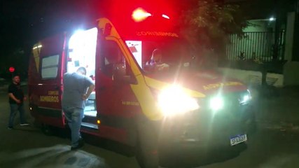 Mulher esquece de puxar o freio de mão e é atropelada na Rua Belém