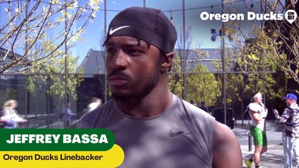 Oregon Ducks Linebacker Jeffrey Bassa "100 Percent Ready to Go"