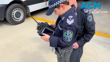 'Sergeant Sammy' joins the South Australian police force