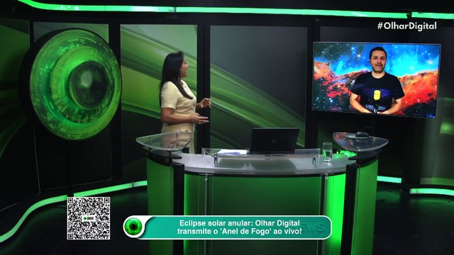 Eclipse solar anular: Olhar Digital transmite o Anel de Fogo ao vivo!