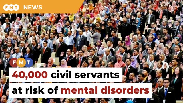 Over 40,000 civil servants at risk of mental disorders, says JPA head