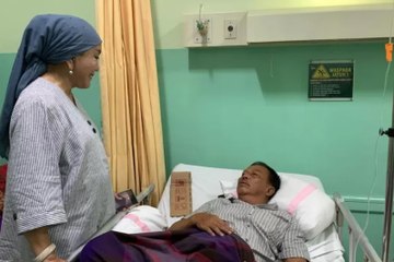 Warga Terharu Dijenguk Hj. Lucianty di Rumah Sakit, Doakan Jadi Bupati Kabupaten Muba