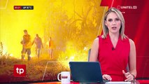 Incendios forestales: Cuatro municipios de los Valles cruceños están en emergencia