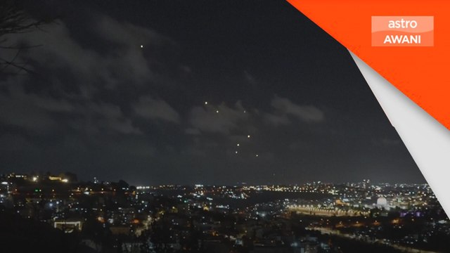 Iran lancar peluru berpandu ke arah Israel