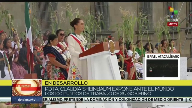 Pdta. Claudia Sheinbaum: Somos la única opción de bienestar para los Estados Unidos mexicanos