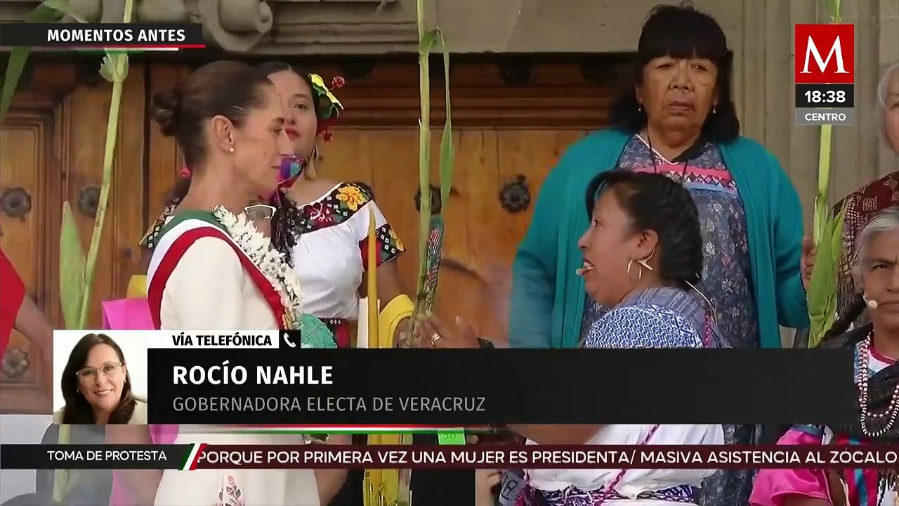 "Estamos haciendo historía en México": Rocío Nahle sobre el inicio del sexenio de Claudia Sheinbaum