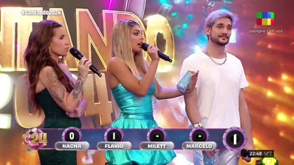 El fuerte cruce de NENU LÓPEZ con FLAVIO MENDOZA