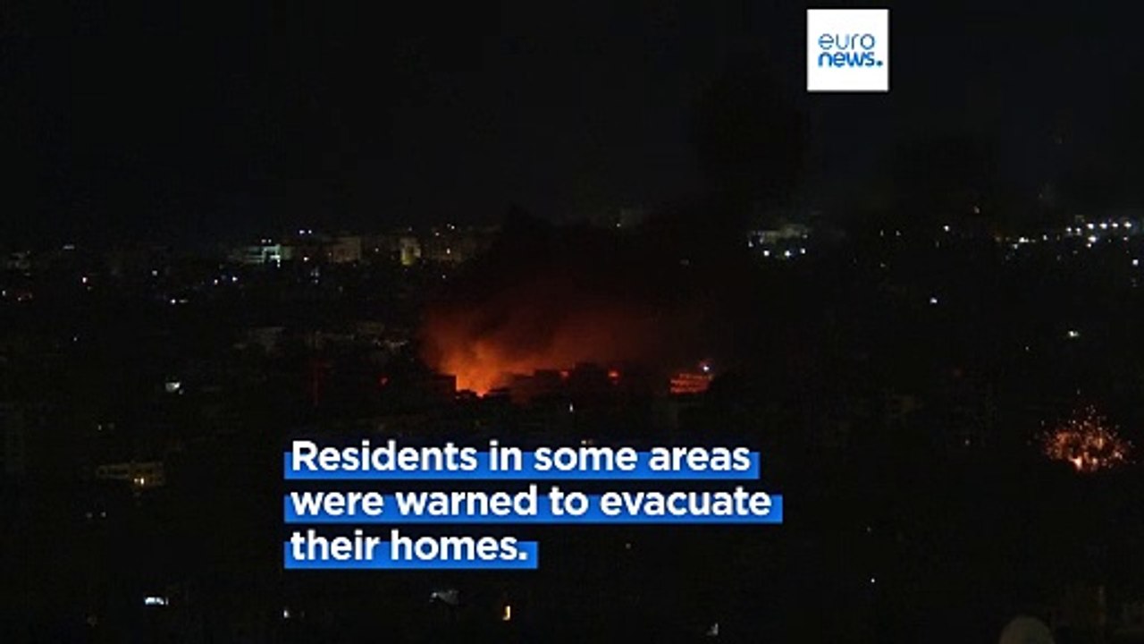 IDF continues striking Beirut amid Iranian attacks on Israel