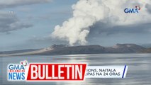 PHIVOLCS - 5 phreatic eruptions, naitala sa Bulkang Taal sa nakalipas na 24 oras | GMA Integrated News Bulletin