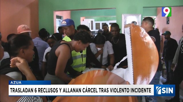 Trasladan seis reclusos y allanan la cárcel de Azua | Emisión Estelar SIN