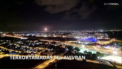 Terrortámadás történt Tel-Avivban, civilek lőtték le a két fegyverest