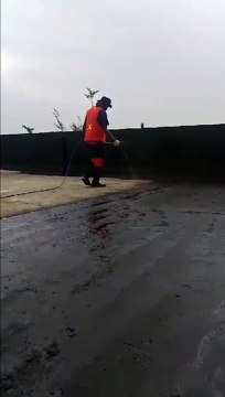 Aspal Cair Untuk Dak Beton Bocor dan Rembes Cukup Disiram Saja