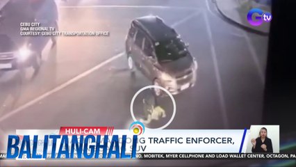 Nagmamandong traffic enforcer, binangga ng SUV | Balitanghali