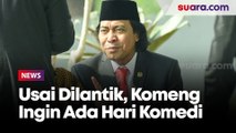 Usai Dilantik Jadi Senator, Komeng: Ingin Ada Hari Komedi, Hingga Beri Hiburan Masyarakat Secara Gratis