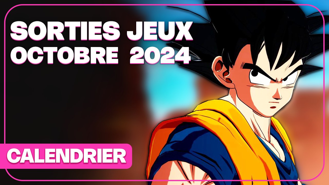 Sorties jeux vidéo octobre 2024
