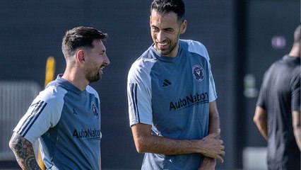 Sergio Busquets confiesa que es más difícil conectar con Messi en su rol de defensa con el Inter Miami