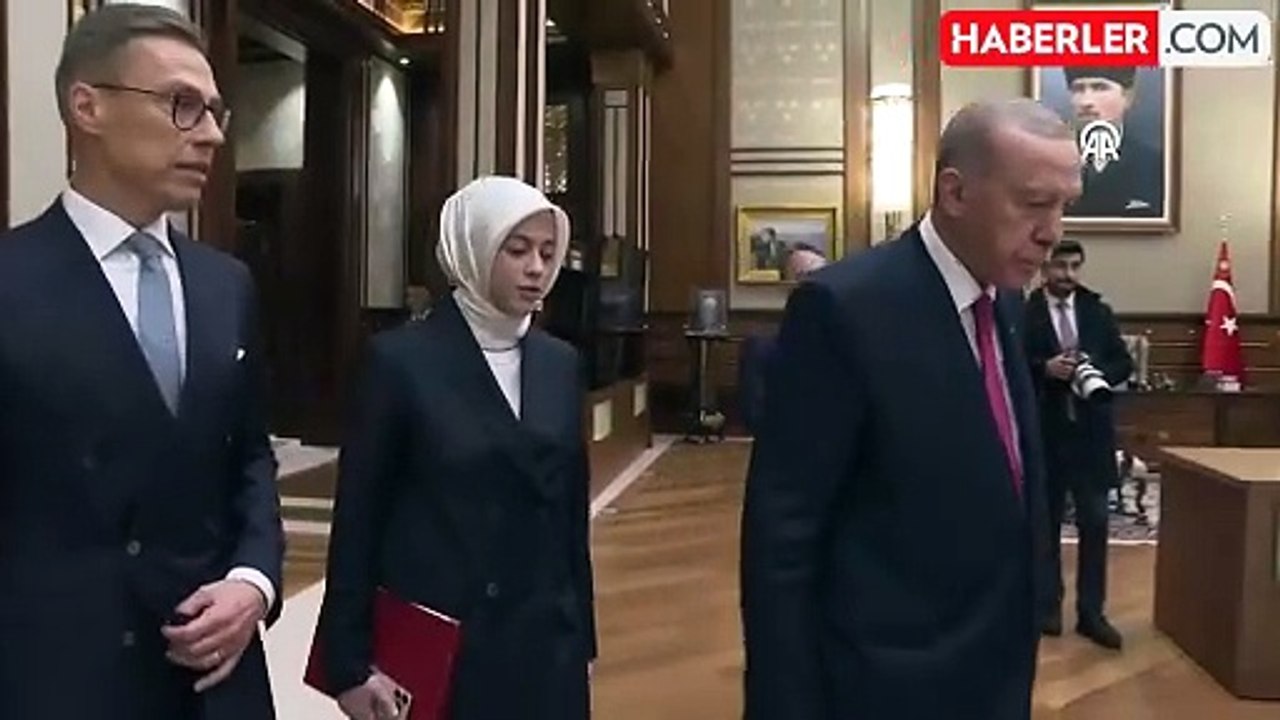 Finlandiya Cumhurbaşkanı Stubb, Cumhurbaşkanı Erdoğan ile ortak basın toplantısında konuştu Açıklaması