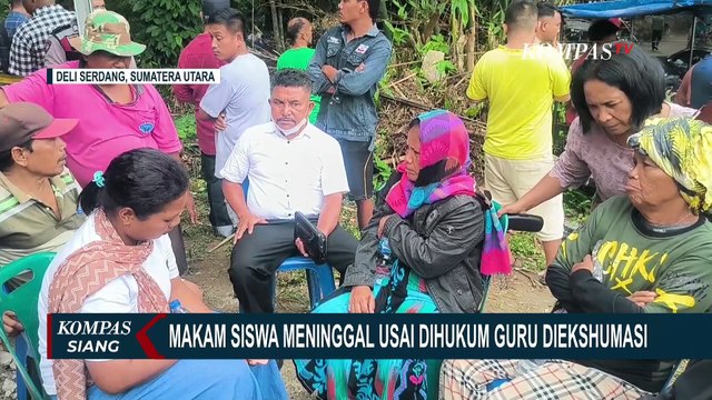 Tim Forensik Selesai Ekshumasi dan Otopsi Jasad Siswa Tewas Usai Dihukum 'Squat Jump'