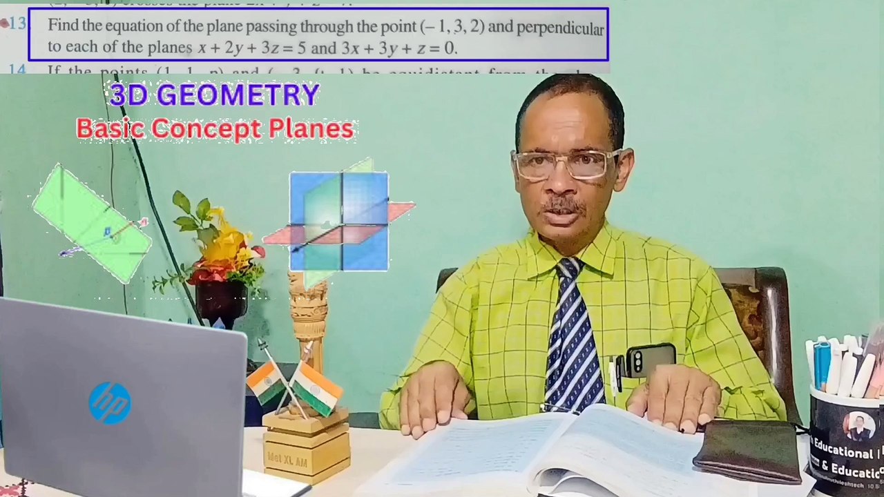 3 D - Geometry Class 12