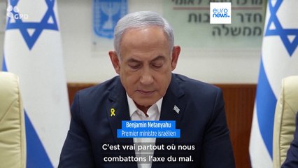 Benjamin Netanyahu : "L'Iran a fait une grossière erreur"