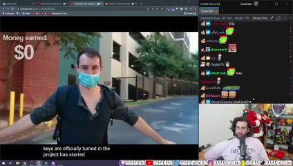 Millionaire Goes Homeless To Prove It's Not Luck (He Failed)  | HasanAbi | HasanAbi