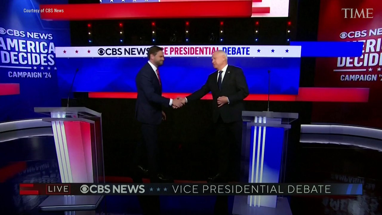 The Biggest Moments From the VP Debate Between Tim Walz and J.D. Vance