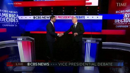 The Biggest Moments From the VP Debate Between Tim Walz and J.D. Vance