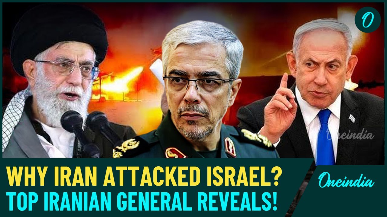Iran's Hellfire On Israel: Top Iranian General Reveals Reason Behind Explosive 200-Missile Barrage